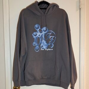 Foo Fighters Everything Or Nothing At All Official Tour Hoodie 2XL
